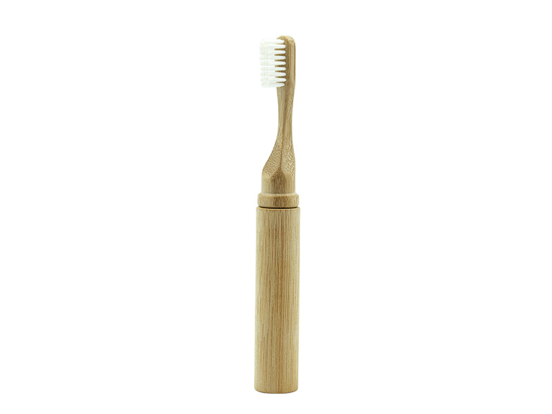 Travel bamboo toothbrush